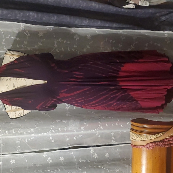 La Luna Loca 2 in 1 Halter Dress Berry tye dye womens size 1 - Picture 1 of 8